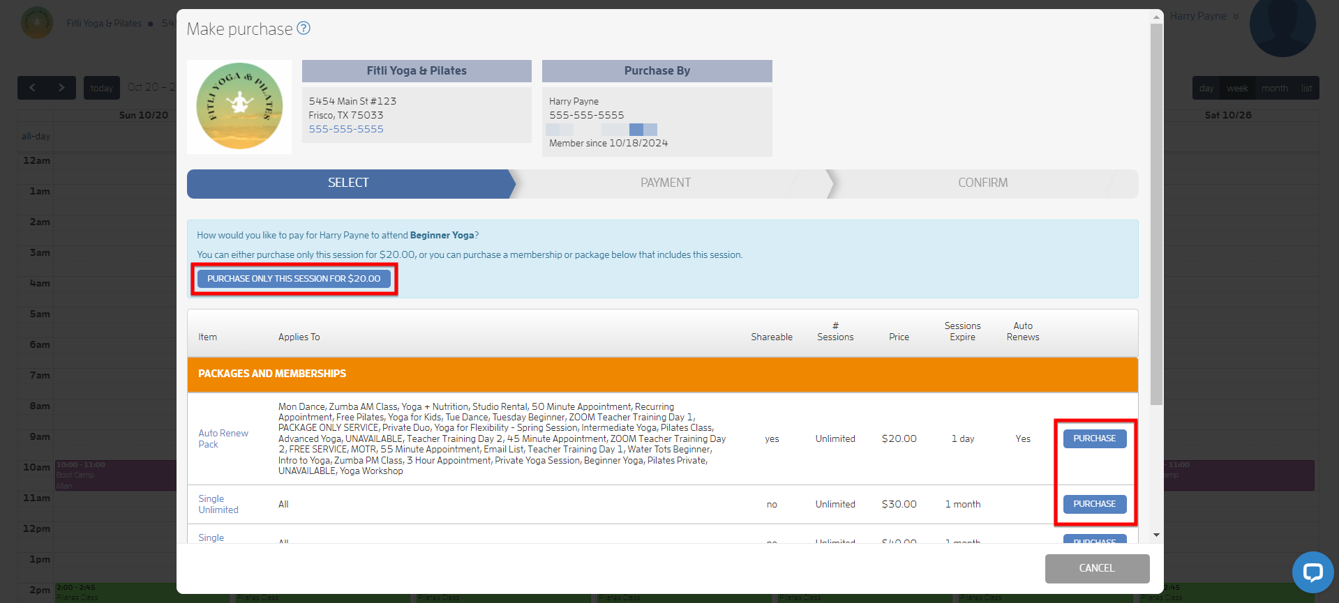 I want to sign up and book a session, now what do I do? — screenshot 13