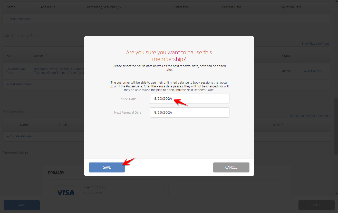 How to Add Booking Hibernation for Unlimited Auto-Renewing Memberships? — screenshot 5