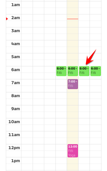 Mobile version: How do I cancel or unbook a class? — screenshot 3