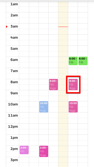 Mobile version: How to Reschedule an Appointment? — screenshot 3