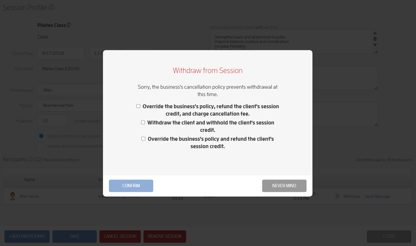 How to Set Custom Booking & Cancellation Policies by Service? — screenshot 20