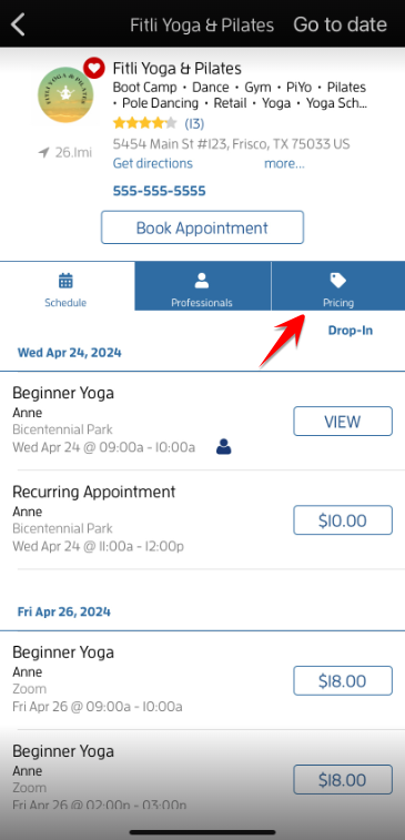 iOs App: How to Tip a Business? — screenshot 2