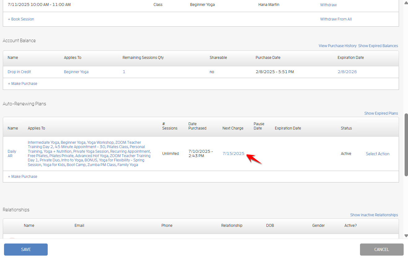 Handling Failing Client Auto-Renewing Memberships (Business Guide) — screenshot 25