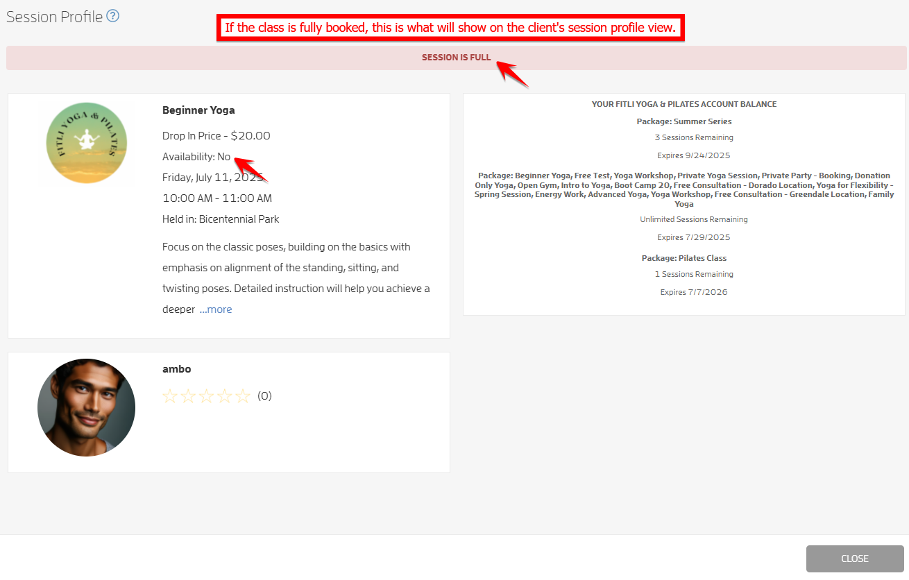 How to Hide Attendance Info for classes — screenshot 4