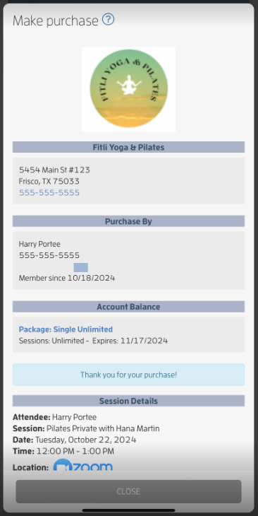 Mobile version: I want to sign up and book a session, now what do I do? — screenshot 37