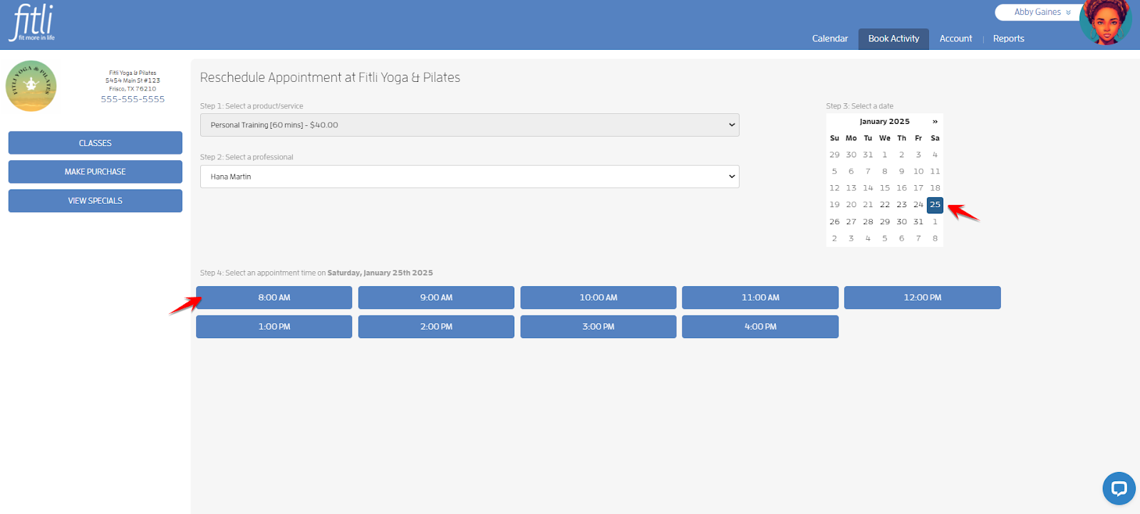Personal Guide: How to Reschedule an Appointment? — screenshot 5