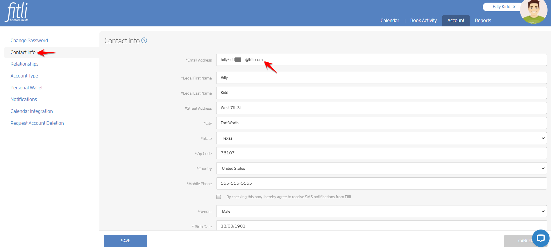 How to Update/Change Your Email Address — screenshot 2