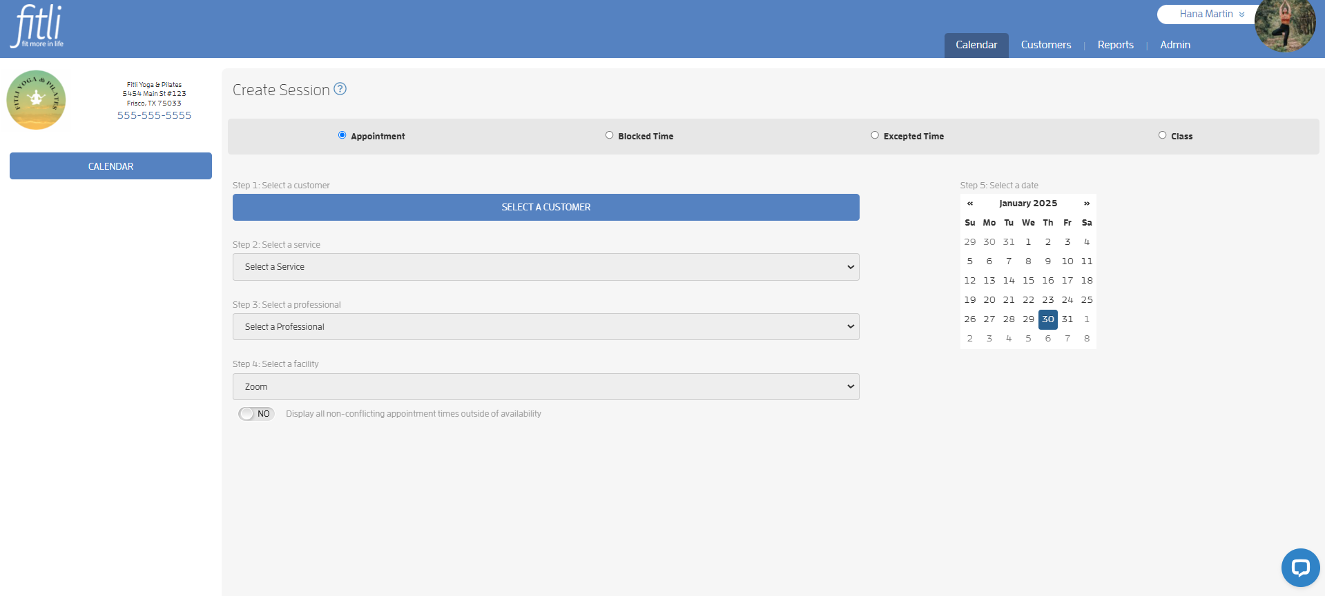 Step 3: Add Your Services to Your Calendar — screenshot 3
