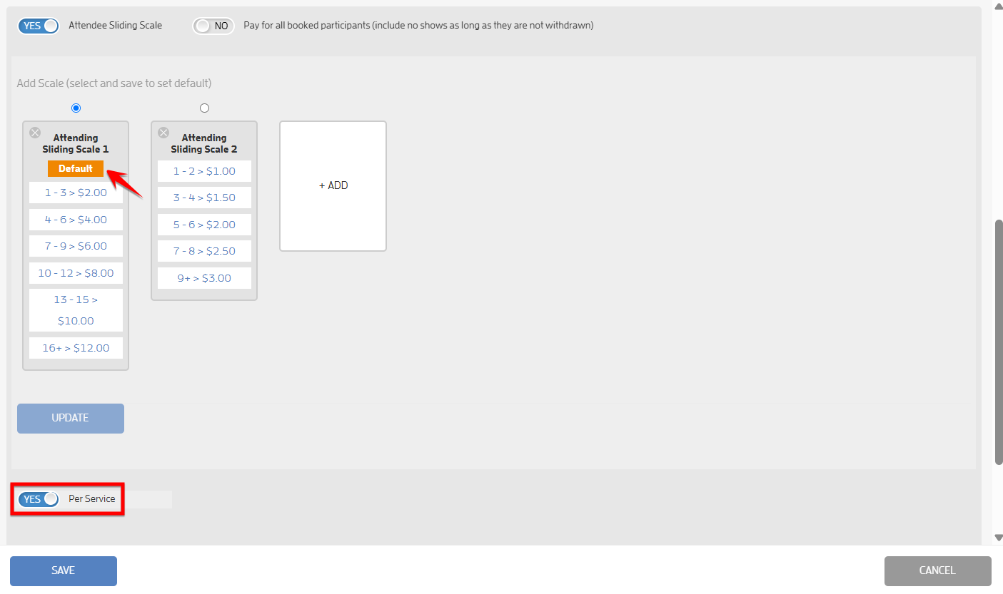 Payroll - Attendee Sliding Scale Pay Rate — screenshot 8