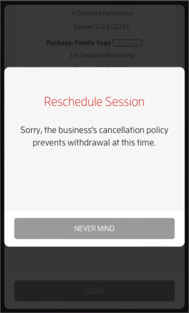 Mobile version: How to Reschedule an Appointment? — screenshot 16