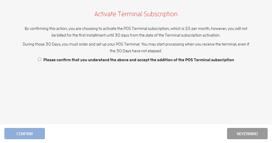 POS Terminal Activation — screenshot 5