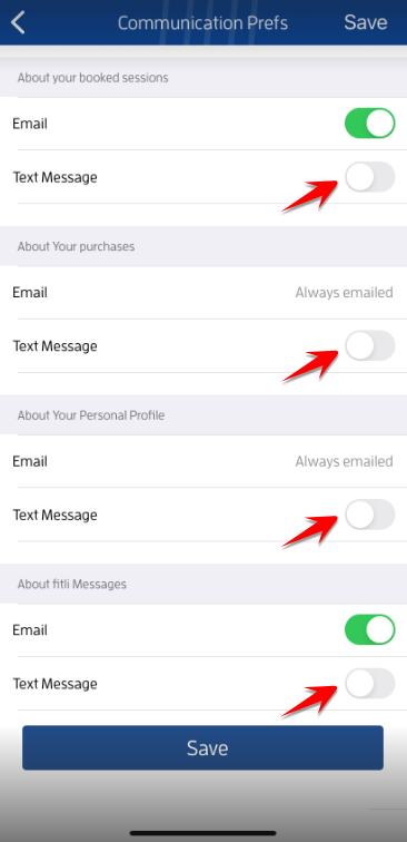 iOs App: I didn't get an email. What should I do to get notifications? — screenshot 11