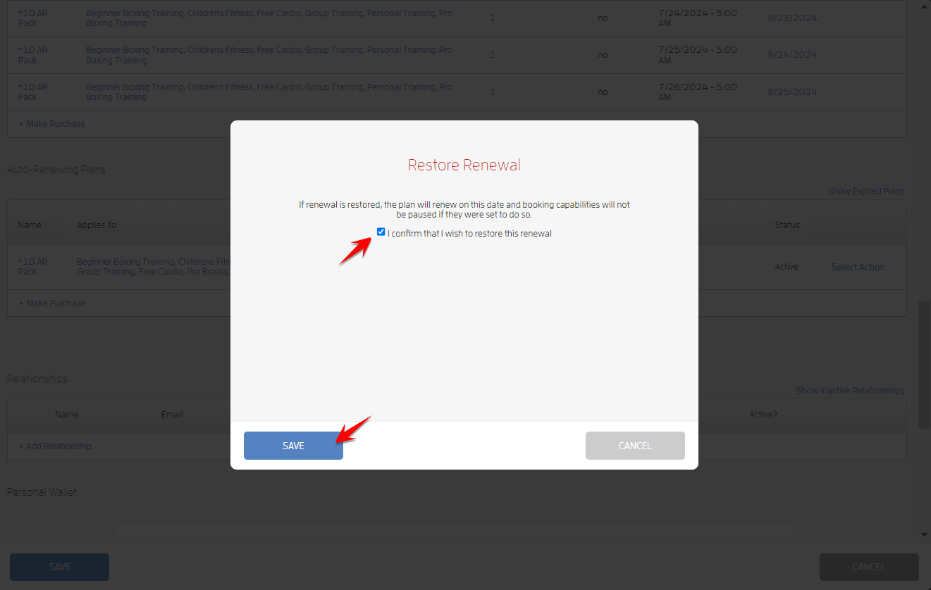 How to Skip Renewals for Auto-Renewing Memberships? — screenshot 10
