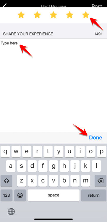 How Can I Leave a Review for a Business/Instructor? — screenshot 21