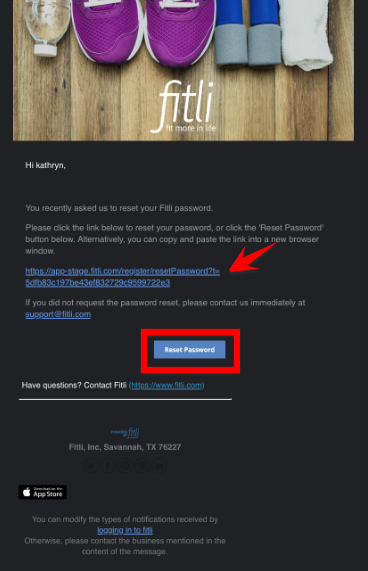 iOs App: Need Help Logging Into Fitli? — screenshot 5