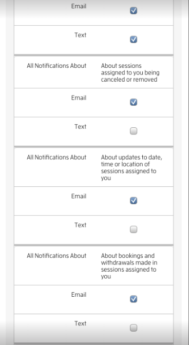 Mobile version: How can I edit my personal email/text message notifications? — screenshot 8