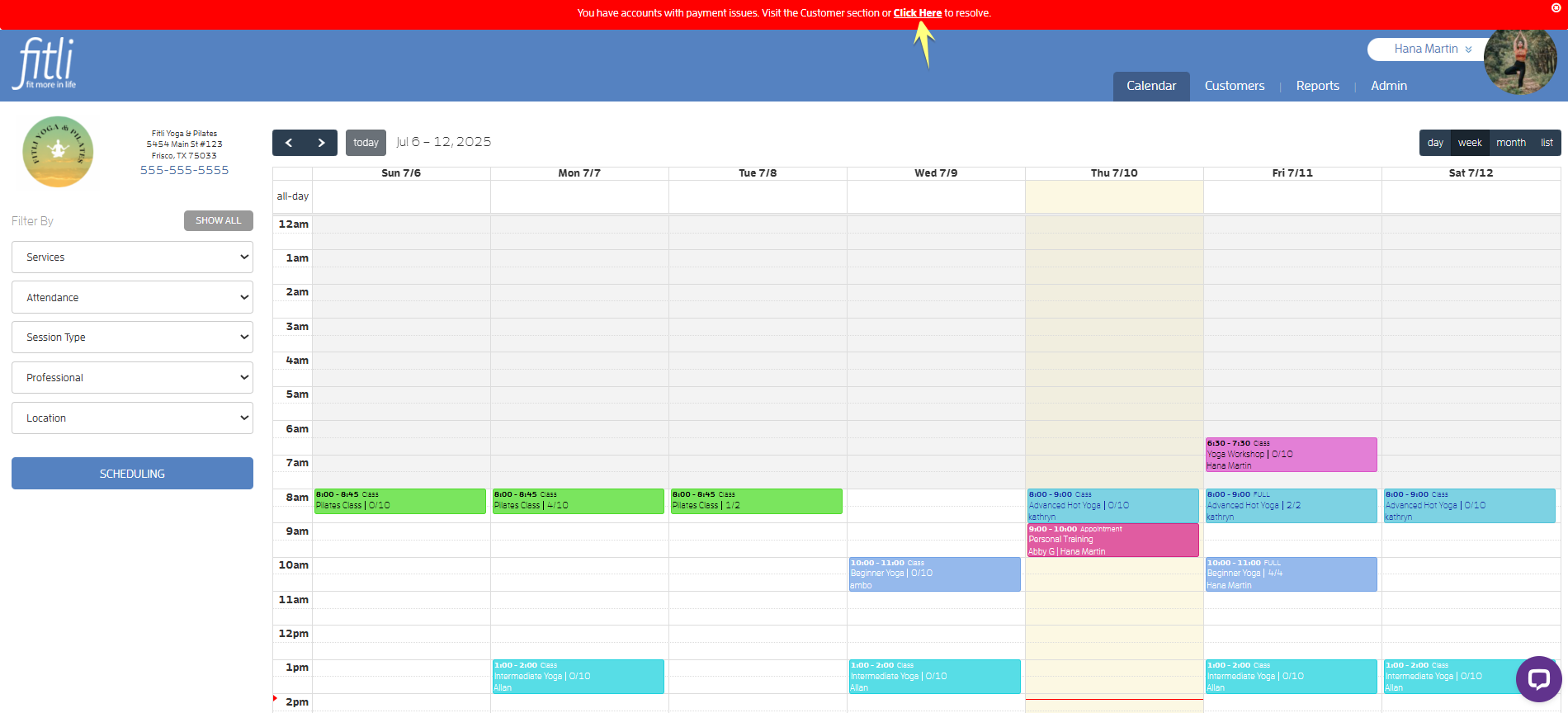 Handling Failing Client Auto-Renewing Memberships (Business Guide) — screenshot 2