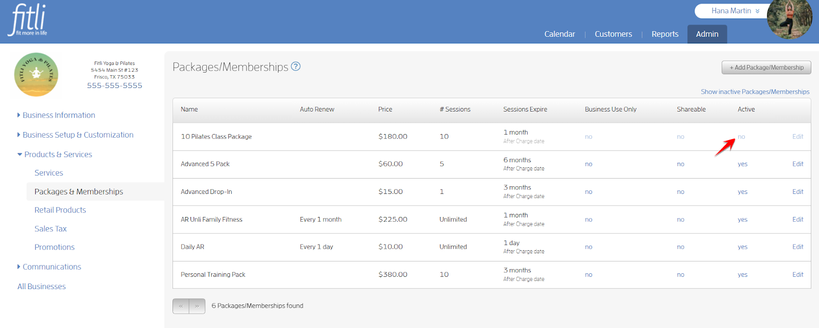How to Edit your Services and Packages from the List View? — screenshot 24