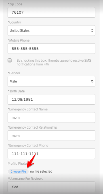 Mobile version: Client Photos - How to upload or add your Photo (for Clients) — screenshot 3