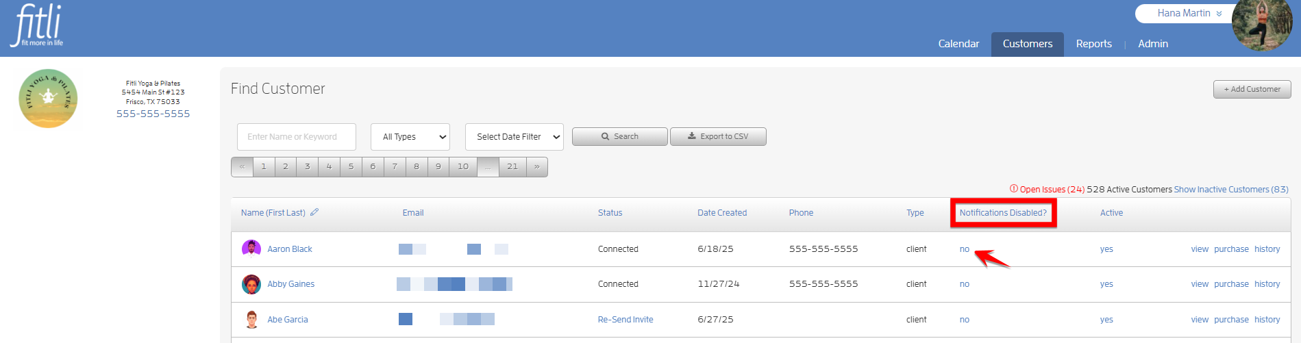 Client Notifications - Quick View and Updating — screenshot 4