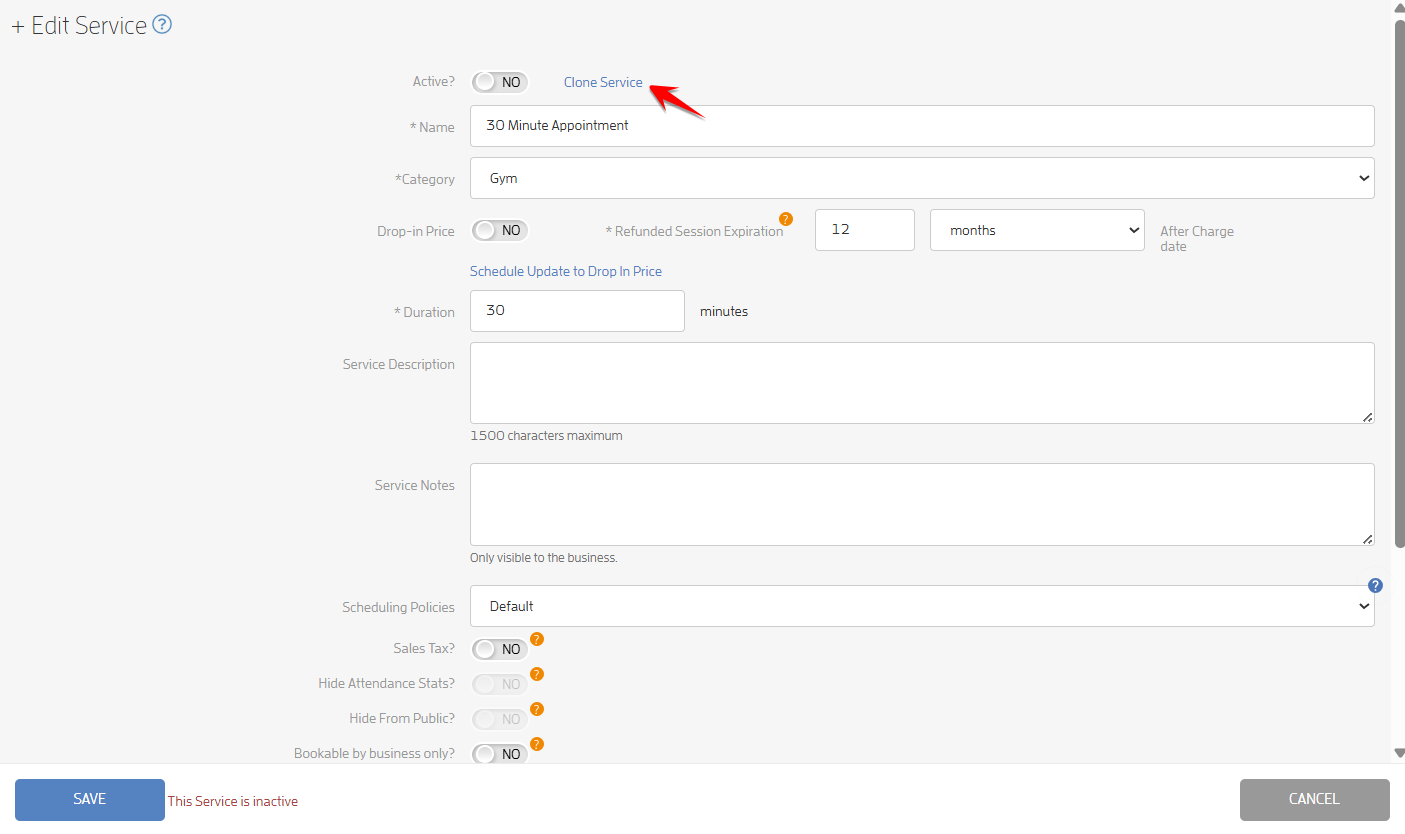 How to Clone Services? — screenshot 14