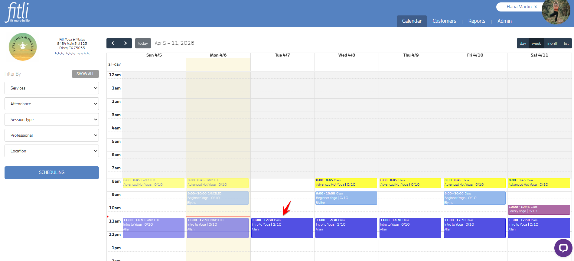 How to Cancel or Remove a class from your Calendar? — screenshot 1