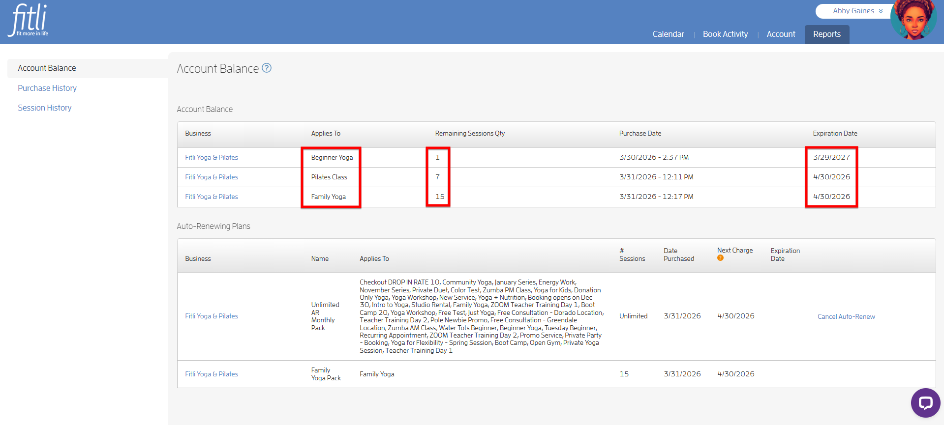 How can I check my Account Balance and/or my next Charge Date? — screenshot 3