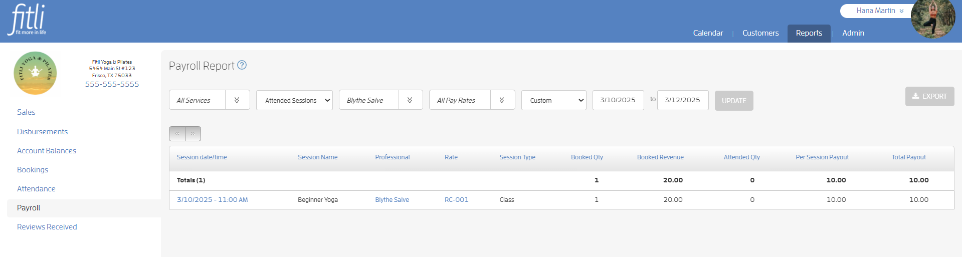 Payroll - Reporting and Analysis — screenshot 2