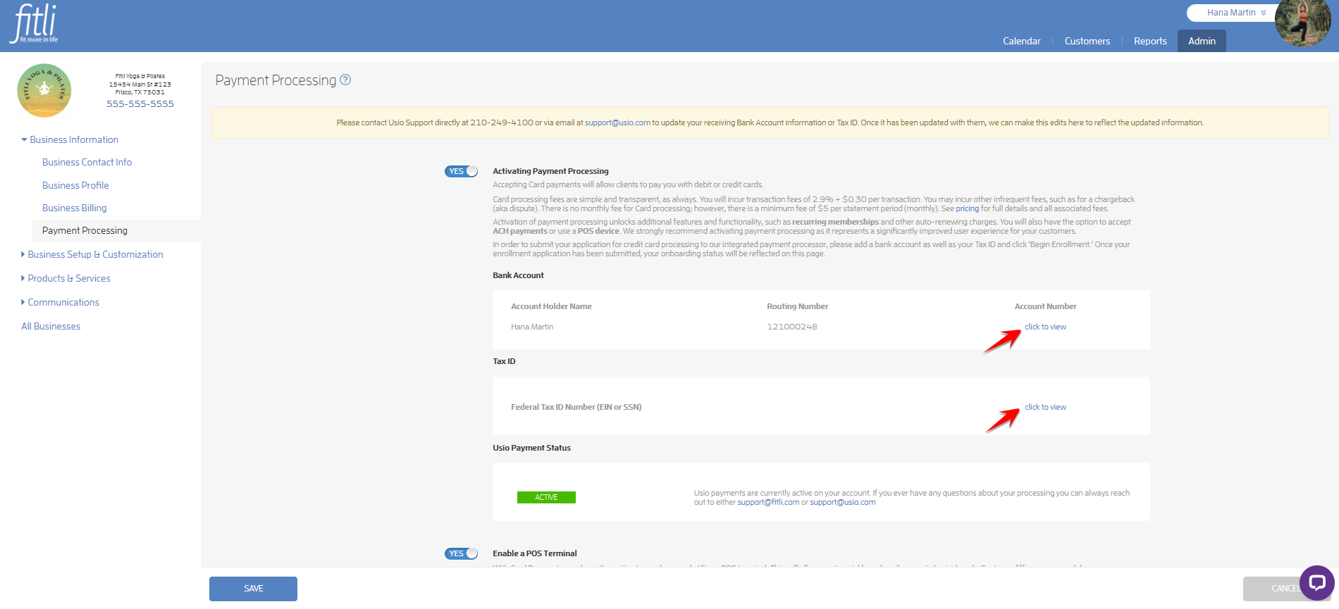 Payment Processing — screenshot 2