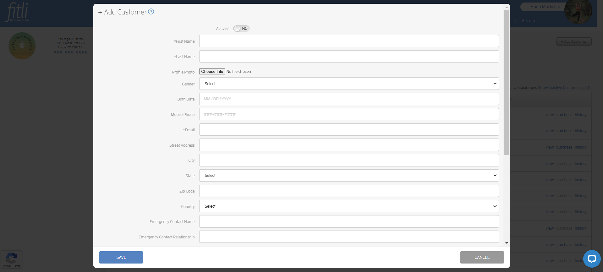 How to add existing customers to your Fitli Customer List? — screenshot 2