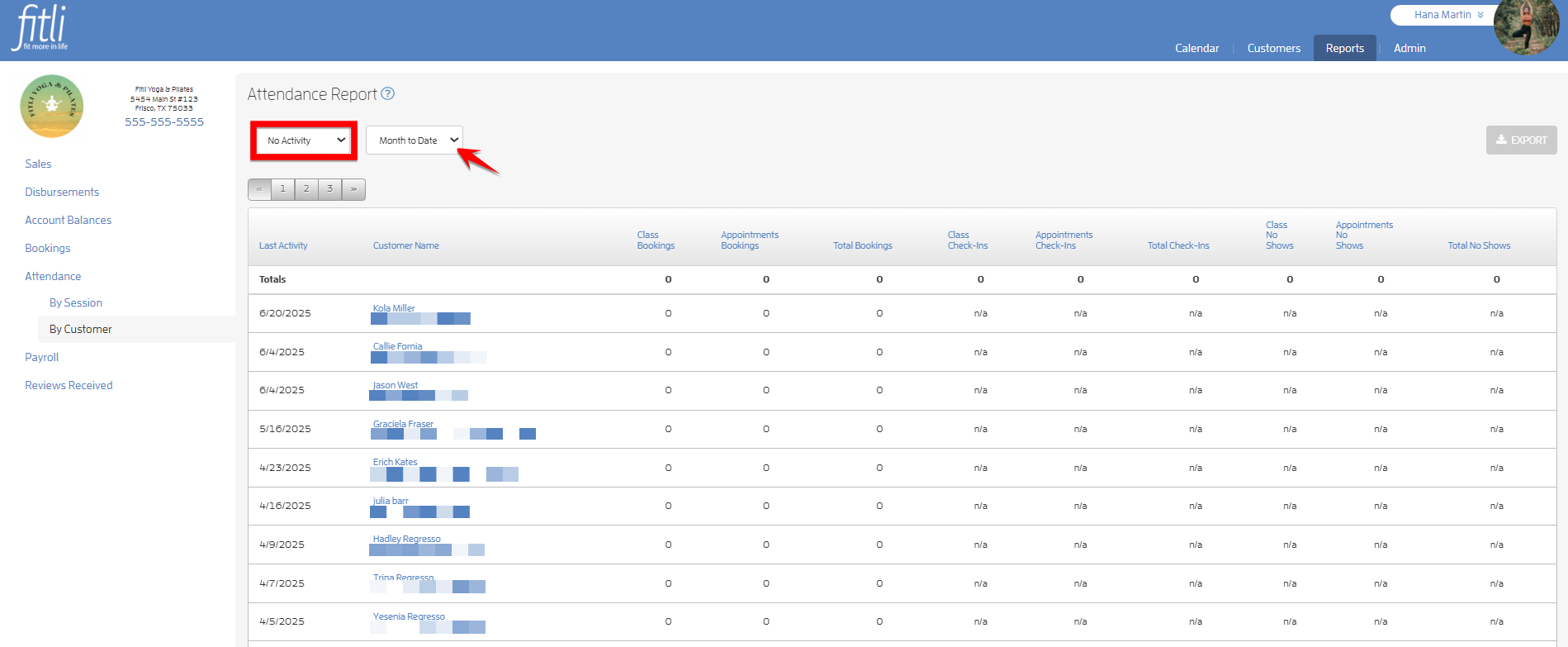 Check-In and Your Attendance Report — screenshot 8