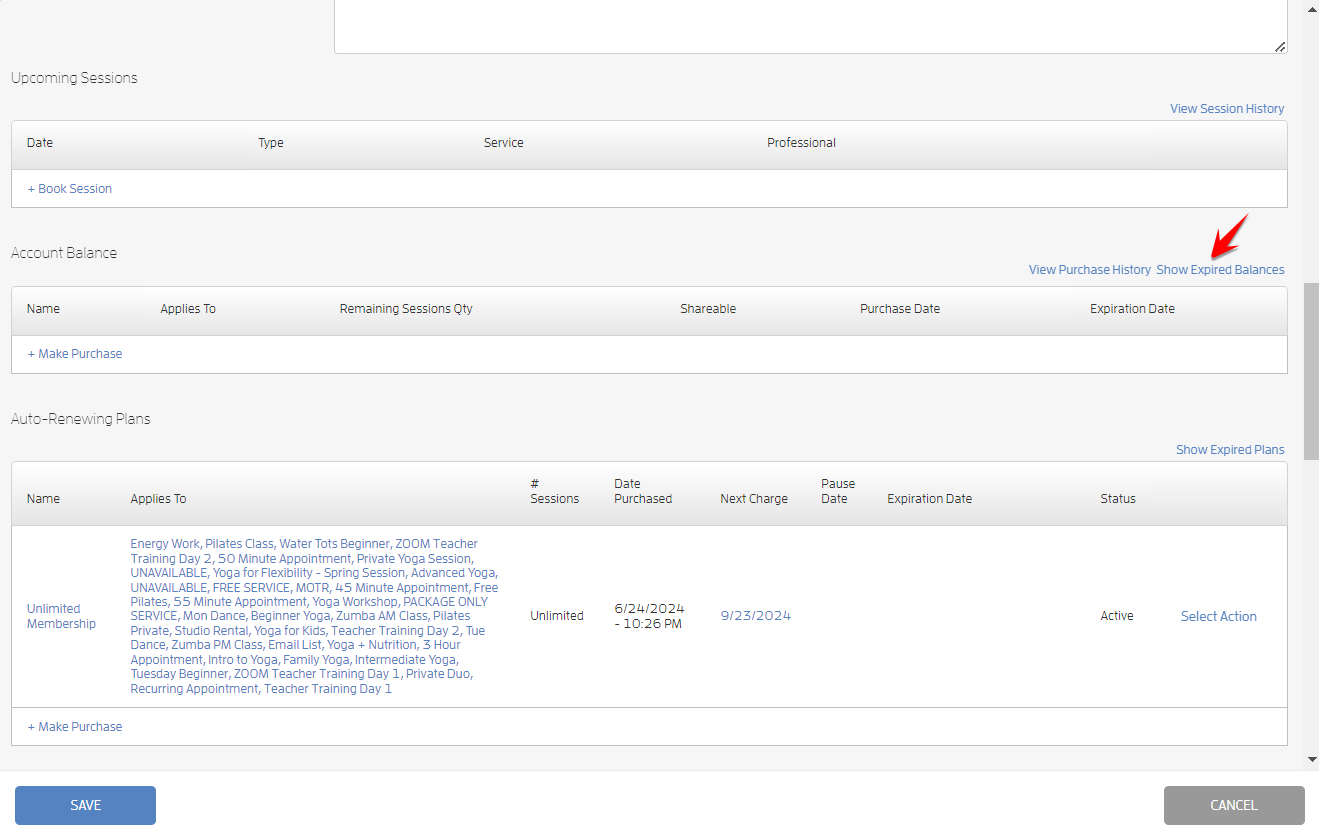 Account Balance Reporting — screenshot 7