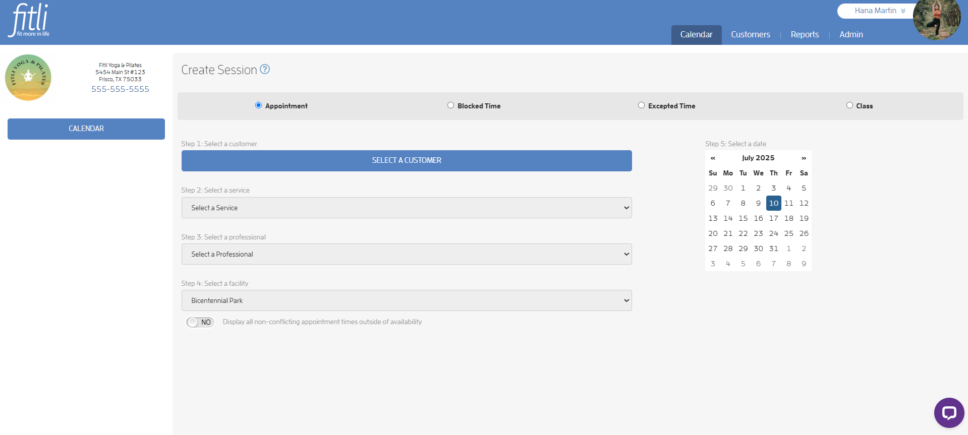 Getting Started with Appointments — screenshot 2