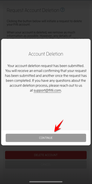 Mobile version: How to Request for Account Deletion? — screenshot 16