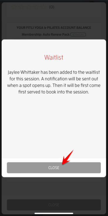 Mobile version: Client Guide - Waitlist for Relationships — screenshot 8