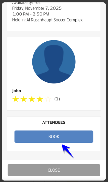 Mobile version: Got a Link? Here’s How to Book Your Spot — screenshot 3