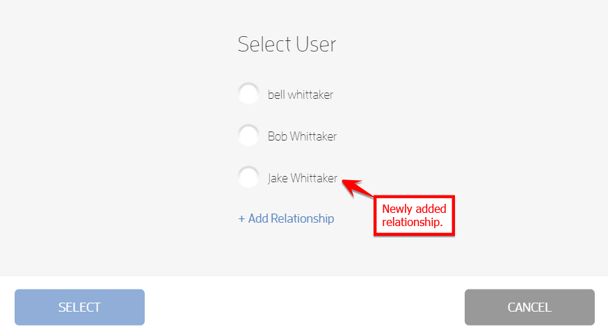 How to Add Relationships While Booking? — screenshot 10
