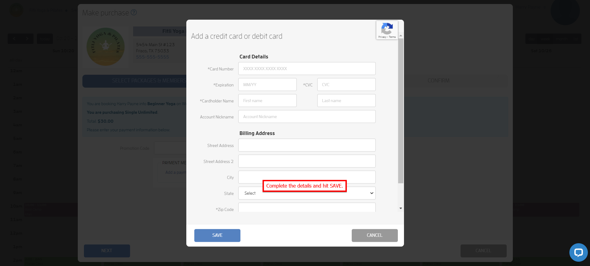 I want to sign up and book a session, now what do I do? — screenshot 16