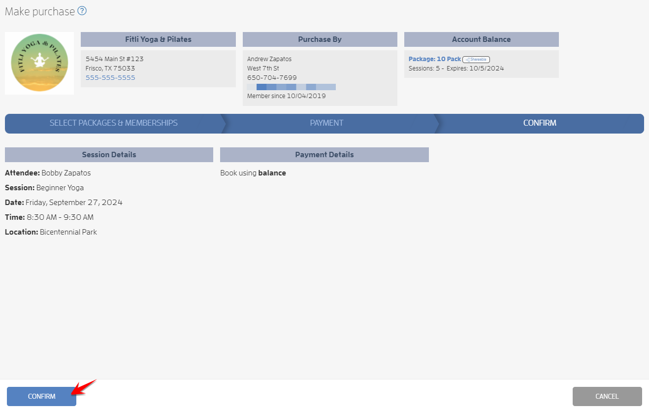 Relationships - Client Bookings! — screenshot 5