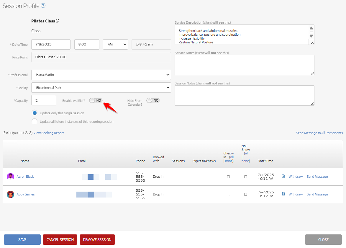Business Guide: Waitlist for Relationships — screenshot 2