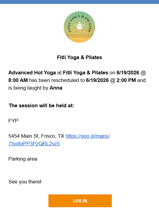 How to Reschedule a Class with Participants? — screenshot 7