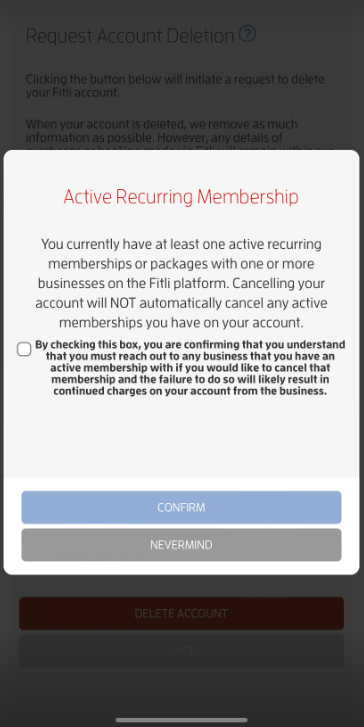 Mobile version: How to Request for Account Deletion? — screenshot 14