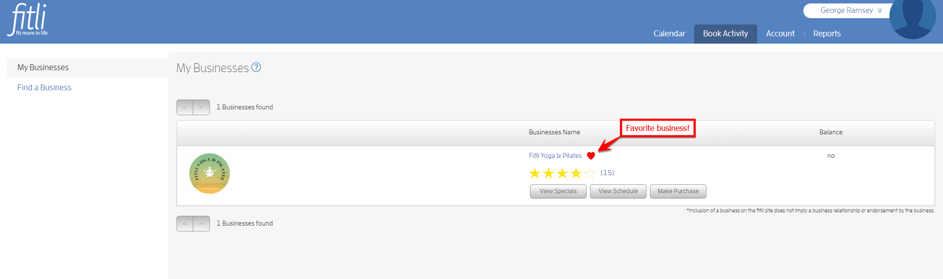 I just signed up with Fitli, now what do I do? — screenshot 2