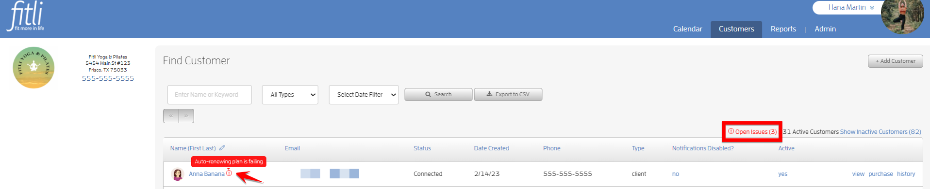 Handling Failing Client Auto-Renewing Memberships (Business Guide) — screenshot 3
