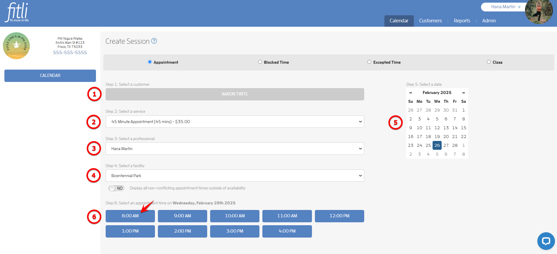 Quick Booking for Appointments or How to Book Appointments — screenshot 4