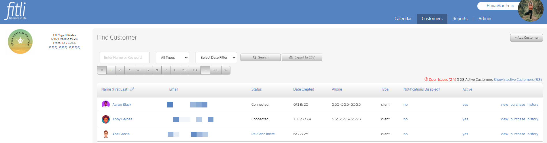 Client Notifications - Quick View and Updating — screenshot 1