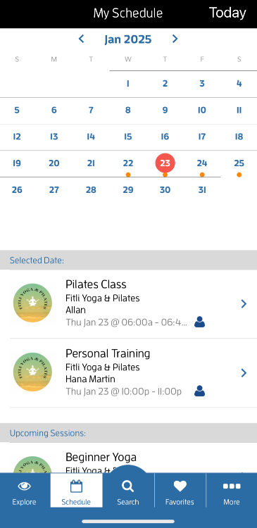 iOs App: How to Reschedule an Appointment? — screenshot 3