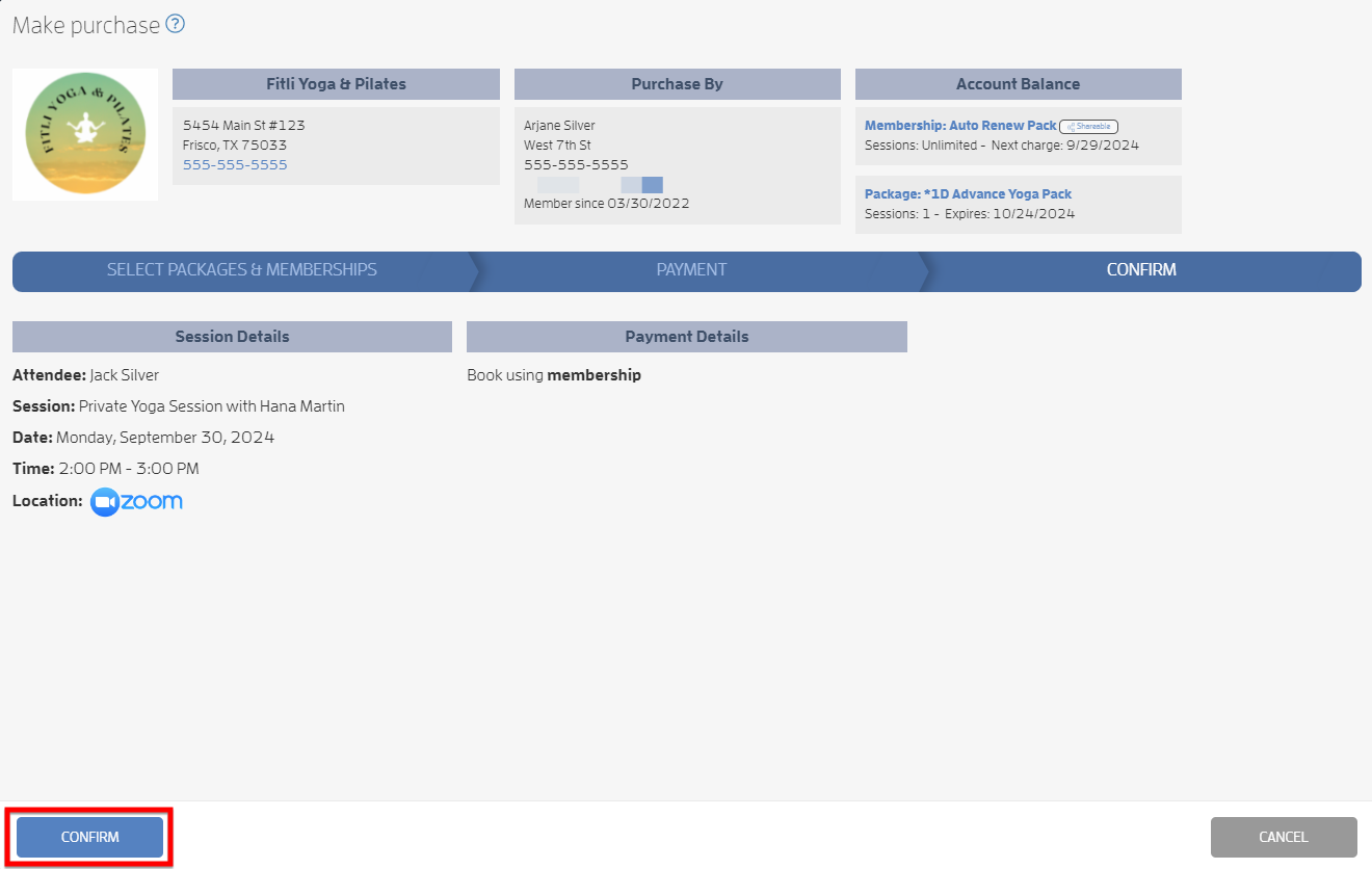 Relationships - Appointment Bookings! (Client Guide) — screenshot 5