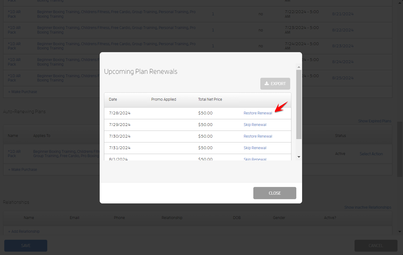 How to Skip Renewals for Auto-Renewing Memberships? — screenshot 8
