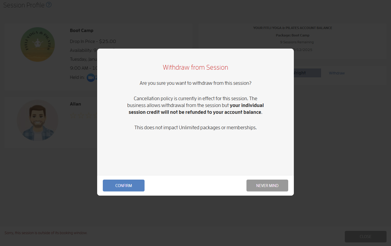 What Options are there to Handle Late Cancellations? — screenshot 19